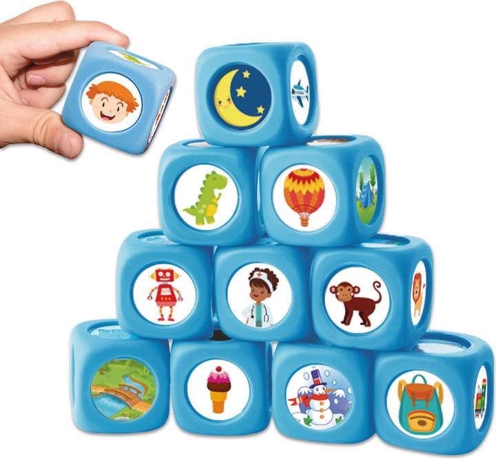 Image du produit Akros Interdidact Cube à histoires (Multilingue)