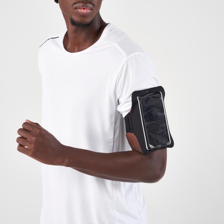 Image du produit Kiprun Bracelet de course Smartphone Très grand - noir