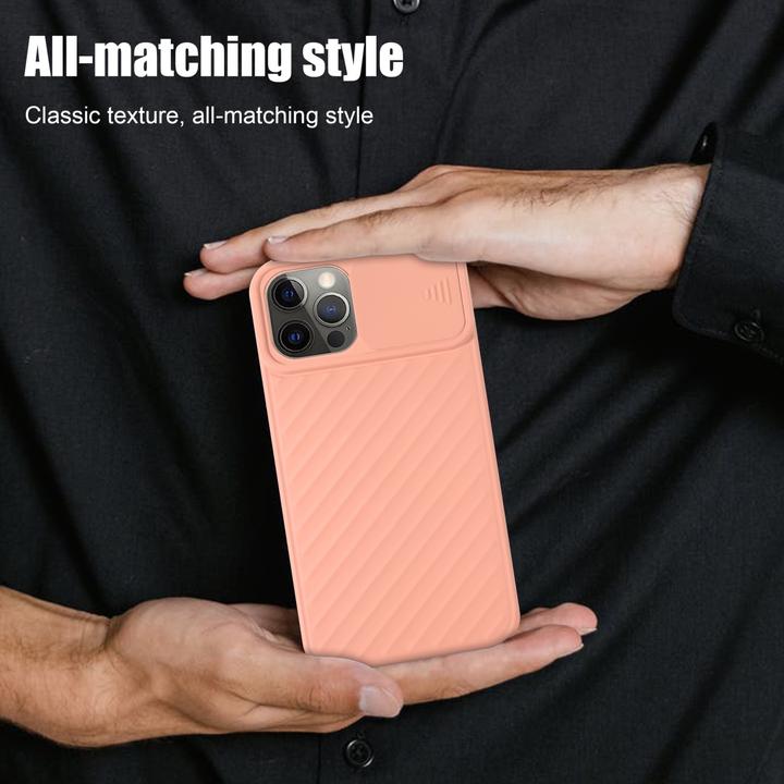 Immagine prodotto Cadorabo Cover in TPU con protezione della fotocamera (Apple iPhone 12, Realme 12 Pro+)