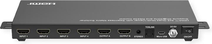 Produktbild Value HDMI 4x2 Matrix, Support QUAD