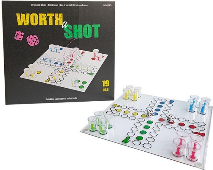 Actual product image Amscan Drinking Game Ludo