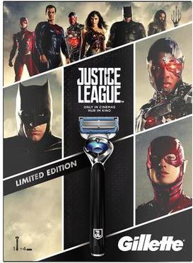 Actual product image Gillette ProShield Justice League gift set