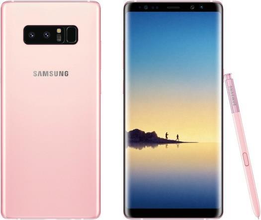 Samsung Galaxy Note8 (64 GB, Blossom Pink, 6.30", Hybrid Dual SIM, 12 Mpx, 4G)