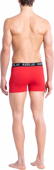Image du produit Replay Trunk BOXER Style 01/C Basic Cuff Logo im 2er Pack (M, lot de 2)
