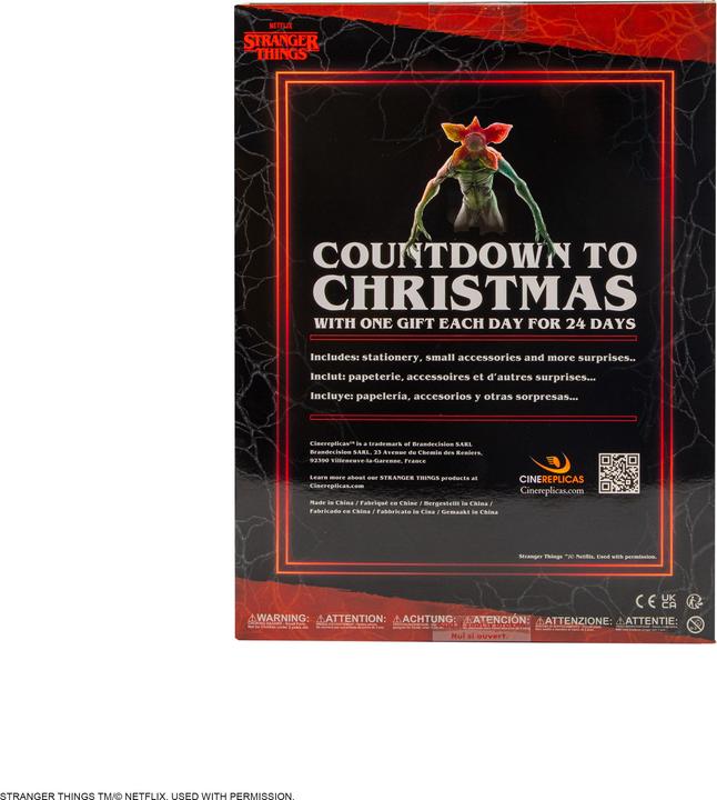 Immagine prodotto Cinereplicas Stranger Things - Calendario dell'Avvento