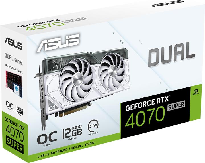 Immagine prodotto ASUS DUAL-RTX4070S-O12G-WHITE (12 GB)