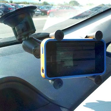 Actual product image Rammount X-Grip Mounting