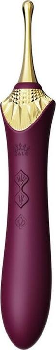 Actual product image Zalo Bess 2 Clitoral Massager Velvet Purple