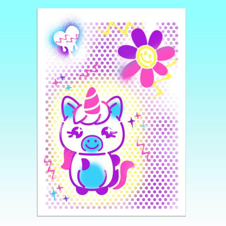 Actual product image Canal Toys Airbrush Art Activity Case