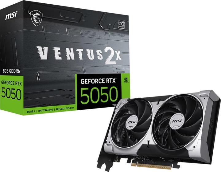 Produktbild MSI RTX5050 8G VENTUS 2X OC 8GB GDDR6 HDMI 3xDP (8 GB)