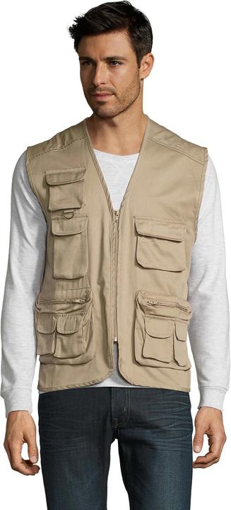 Immagine prodotto Sols Scaldacorpo a gilet selvaggio con zip e tasche (L)