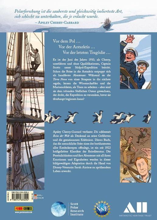 Immagine prodotto Panini Die schlimmste Reise der Welt - Die Graphic Novel (Tedesco, Apsley Cherry-Garrard, Sarah Airriess, 2023)
