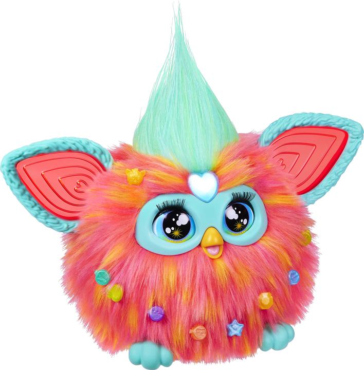 Immagine prodotto Furby peluche interattivo (arancione) - voce in francese (15 cm)
