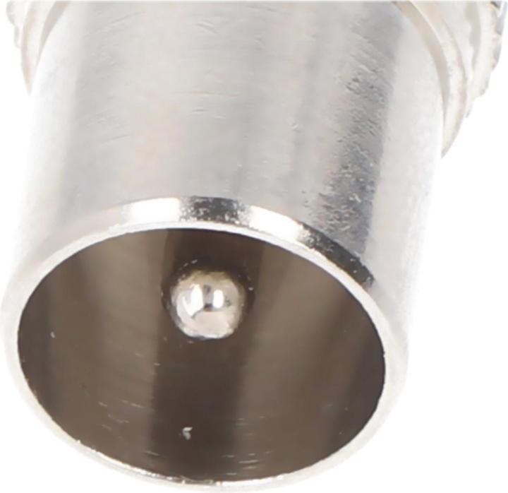 Actual product image Goobay Coax connector with screw fixing