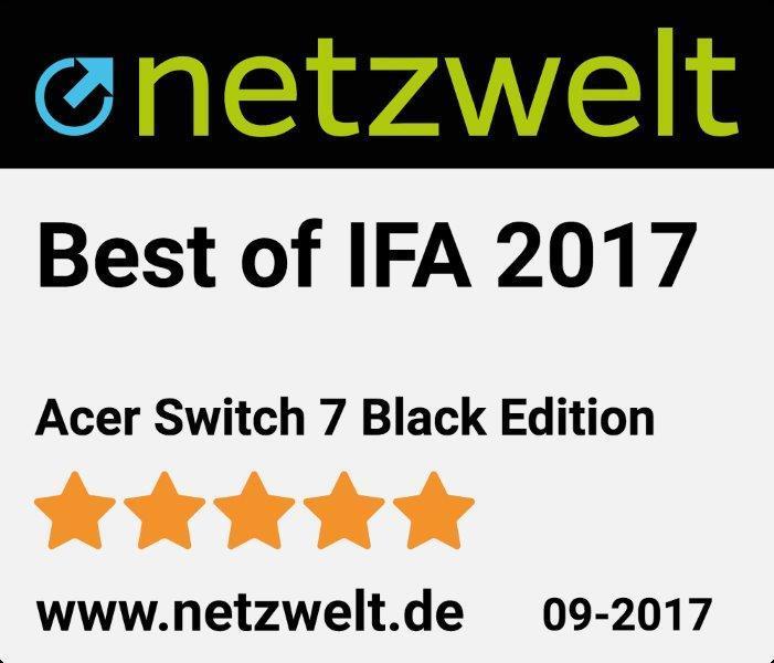 Produktbild Acer Switch 7 (SW713-51GNP-84S9) (13.50", Intel Core i7-8550U, 16 GB, 512 GB, CH)