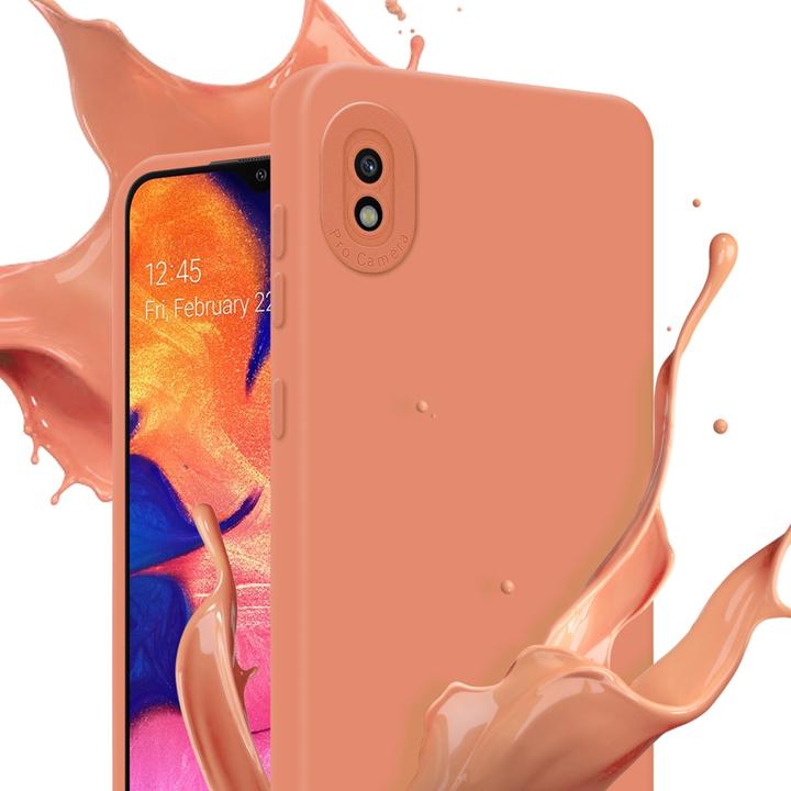 Actual product image Cadorabo Case for Samsung Galaxy A10 in TPU Fluid LM162 Style (Samsung Galaxy A10)