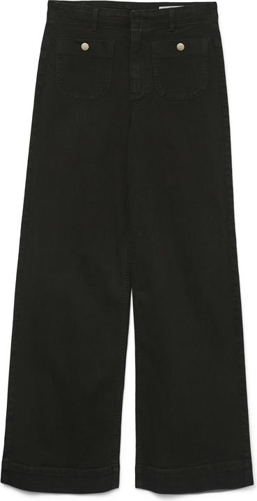 Vero Moda VMKAYLA Hohe Taille Weiter Beinschnitt Jeans Weit geschnitten