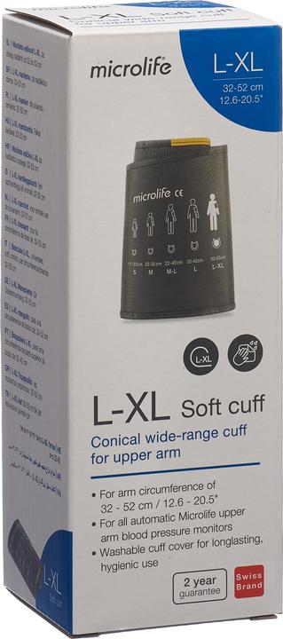 Image du produit Microlife Manschette Oberarm L-XL 32-52cm anthrazit