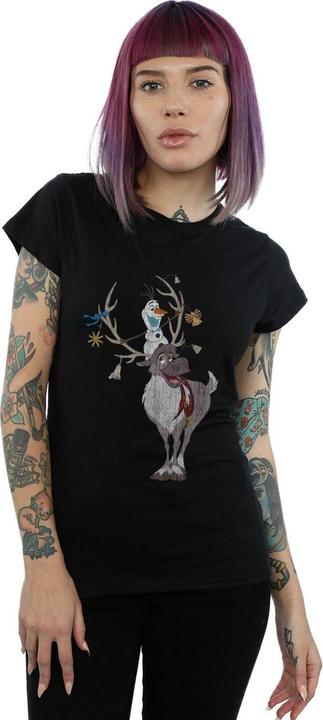 Produktbild Disney Frozen Sven And Olaf Christmas Ornaments TShirt (S)