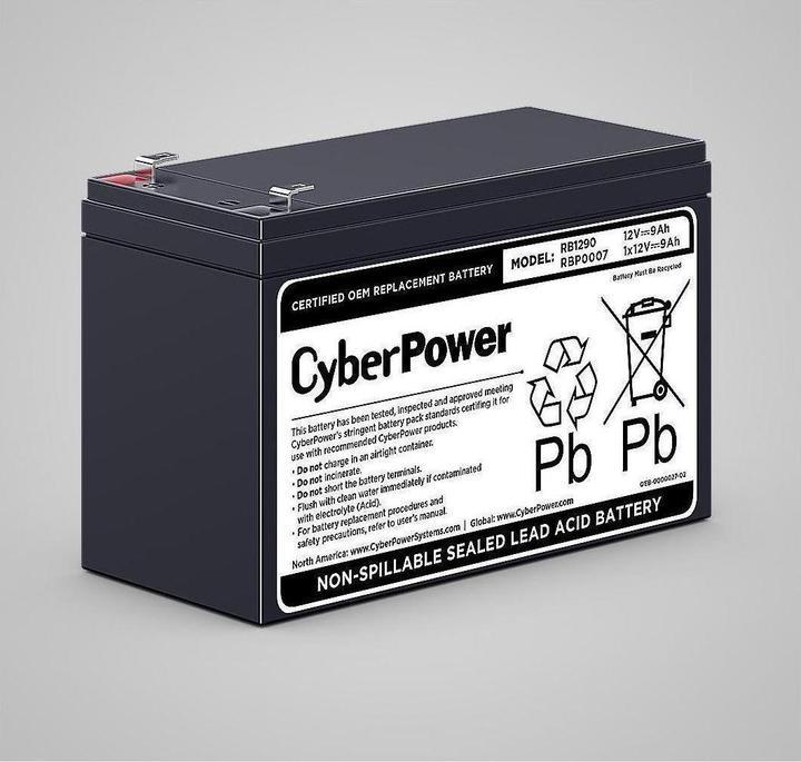Immagine prodotto Cyberpower Pacco batterie di ricambio RBP0007 per CP900EPFCLCD