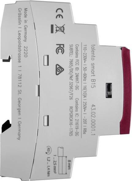 Actual product image Grässlin talento smart B15