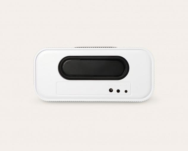 Actual product image KSIX Wuad Alarm Clock Wireless Charger 10w Bluetooth Speaker Fm Radio