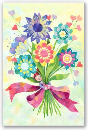 Image du produit Trenddeko Blanz - Bouquet (30 x 45 cm)