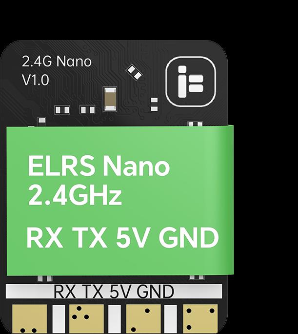 Actual product image iFlight ExpressLRS ELRS Nano Receiver 2.4GHz