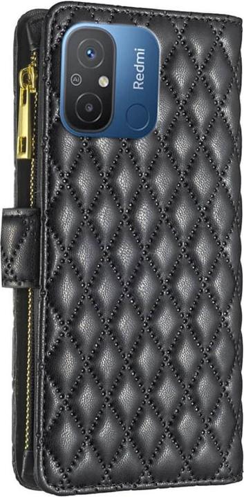 Actual product image Binfen Color Xiaomi Redmi 12C - BINFEN wallet case black (Xiaomi Redmi 12C)