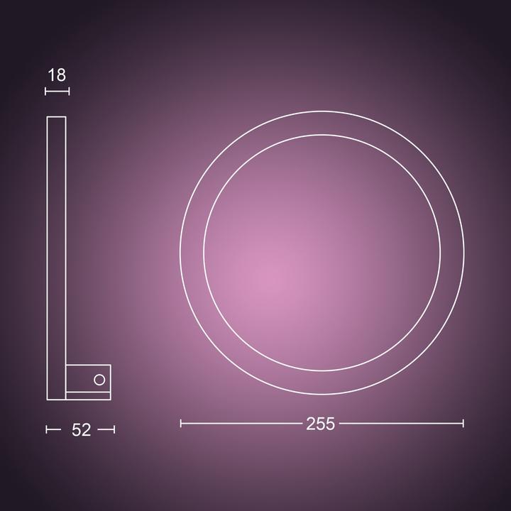 Actual product image Philips Hue Sana Basis BT (1500 lm)