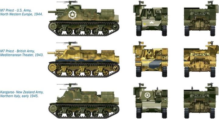 Image du produit 1:72 US M7 Priest 105mm/Kang. Fa.Ass.Kit