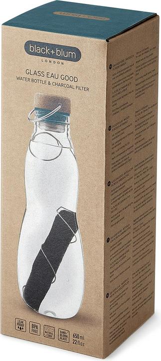 Produktbild Black + Blum Eau Good Glas (optimiertes Design), ozean, 650 ml (0.65 l)