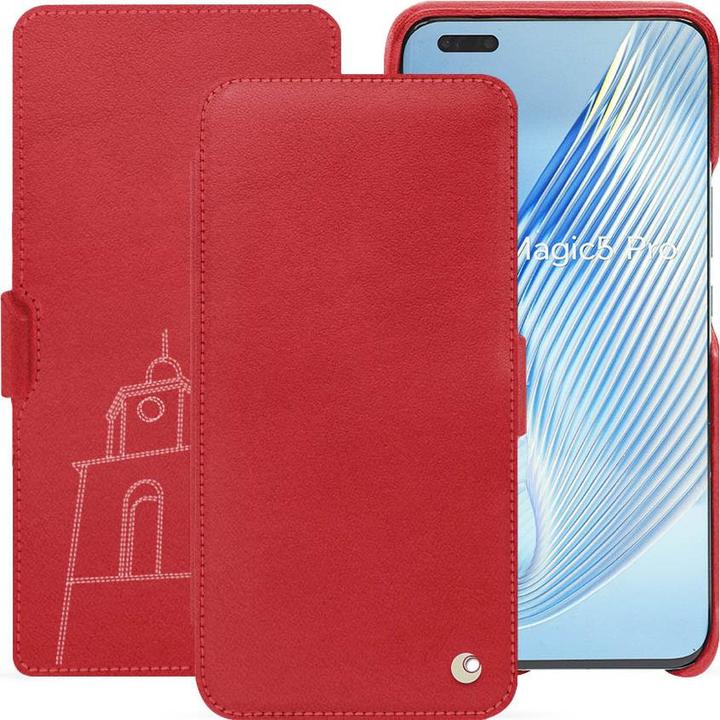 Actual product image Noreve Horizontal leather flap shell (Honor Magic5 Pro)