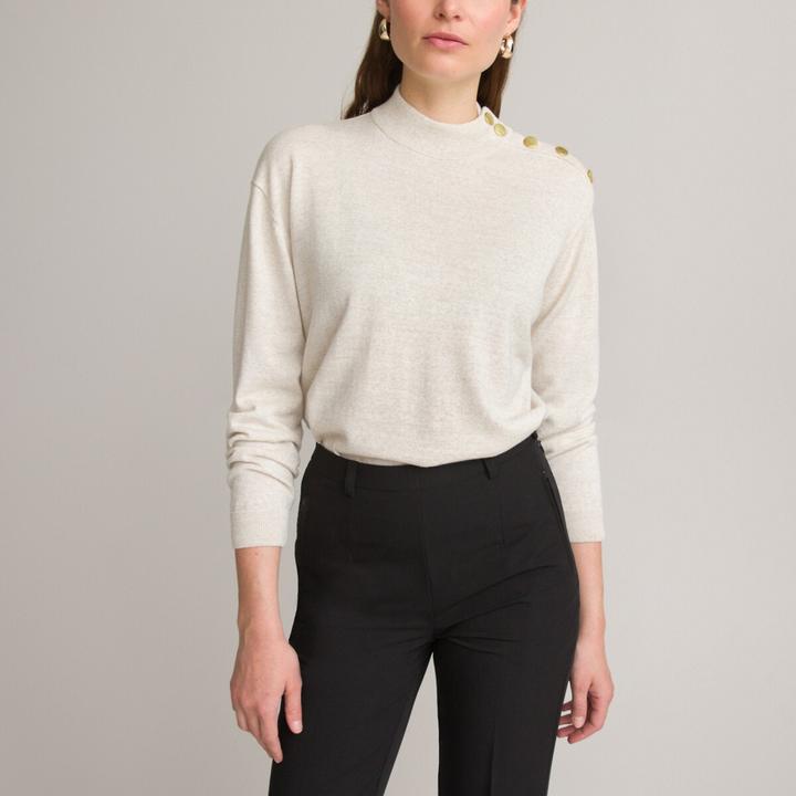 Produktbild Anne Weyburn Feinstrickpullover mit Stehkragen (44, 46)