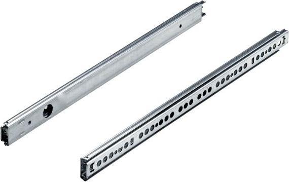 Image du produit Hettich Schubladenschiene Teilauszug 500 mm verzinkt 9136703 2 Stück