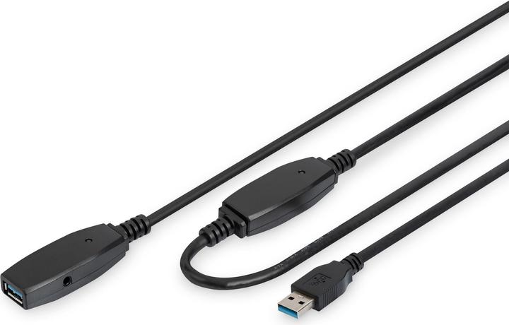 Produktbild Digitus Aktives USB 3.0 Verlängerungskabel (20 m, USB 3.0)