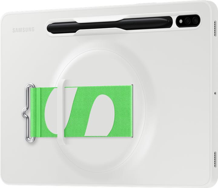 Actual product image Samsung Tab S8 Strap Cover white (Galaxy Tab S8)