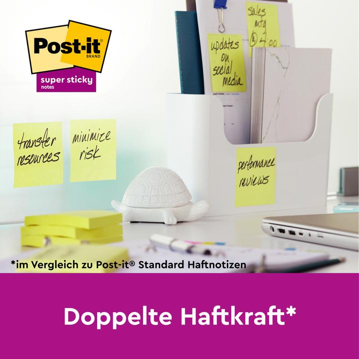 Immagine prodotto Post-it Super Sticky Z-Notes, 1x 90 fogli (76 x 76 mm)