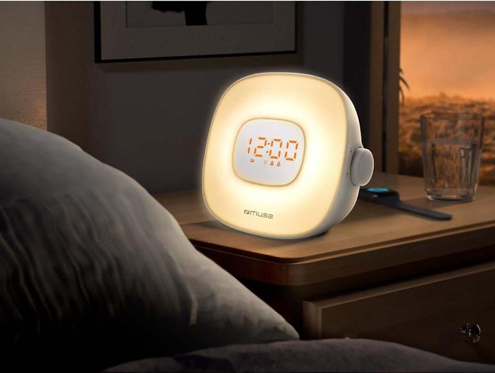 Actual product image Muse ML-198CR Light Clock Radio (FM, PLL)