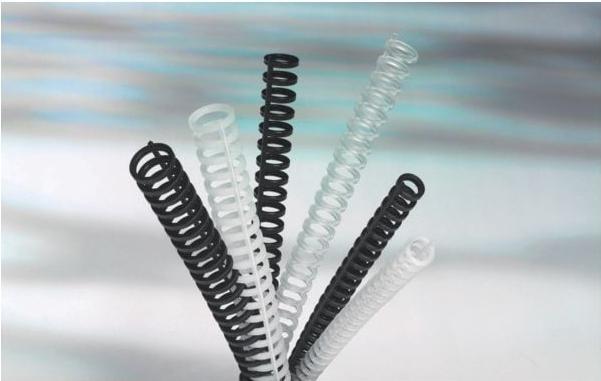 Actual product image GBC Plastic binding spines ClickBind