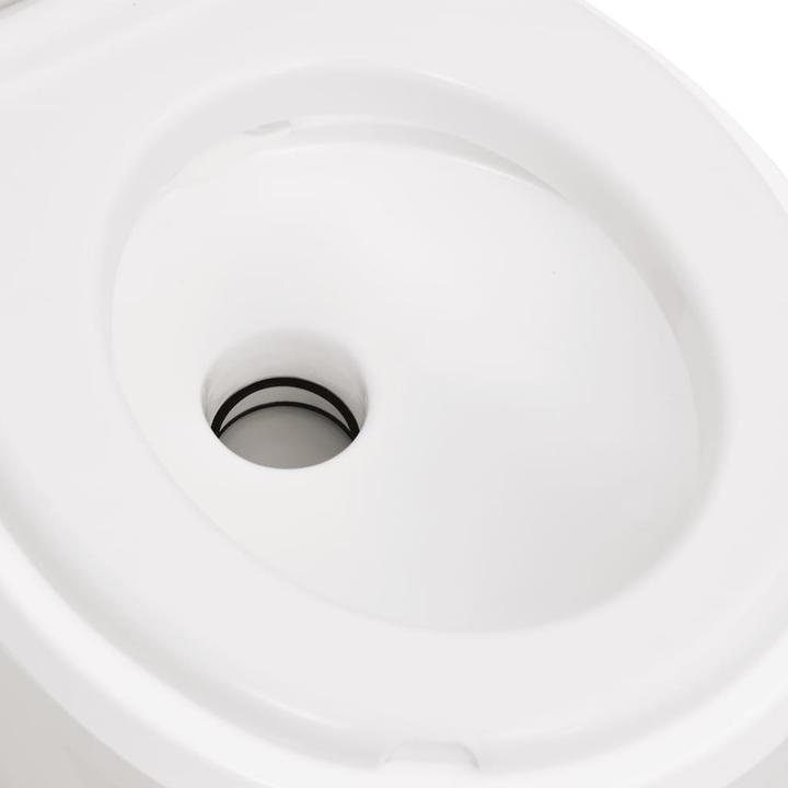 Produktbild VidaXL Camping-Einbautoilette Weiss 24+17 L HDPE & PP