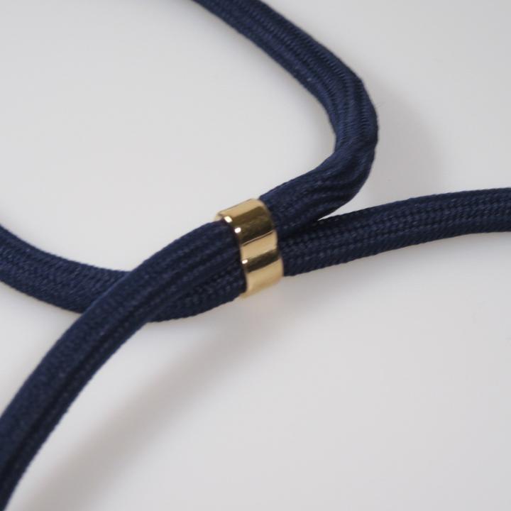 Produktbild PhoneLook Hülle Bio Eco-Friendly Vegan mit Handykette Necklace blau