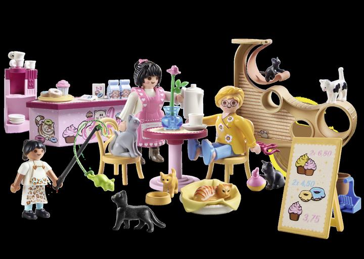 Image du produit Playmobil Café des chats (71744, Playmobil Ma vie)
