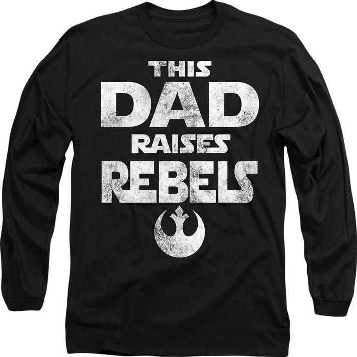 Produktbild Star Wars Dad Raises Rebels TShirt Vatertag (M)