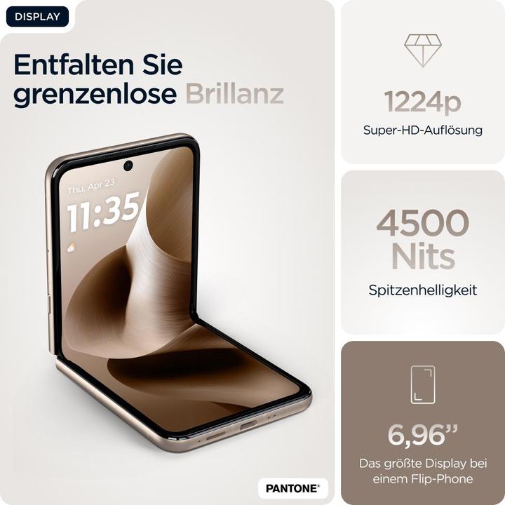 Productafbeelding Motorola Razr 60 Ultra (512 GB, Pantone bergpad, 6.96", SIM + eSIM, 50 Mpx, 5G)