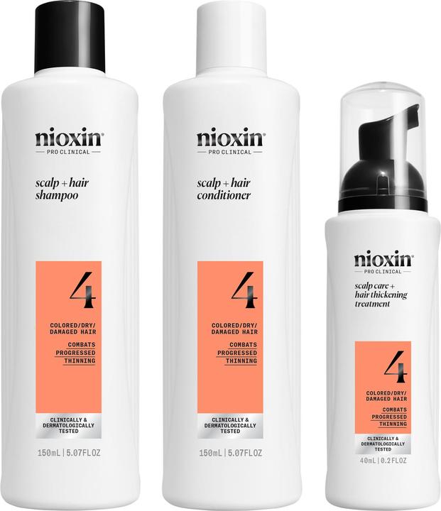 Nioxin Scalp + Hair Thickening System 4 (Haarpflege set)