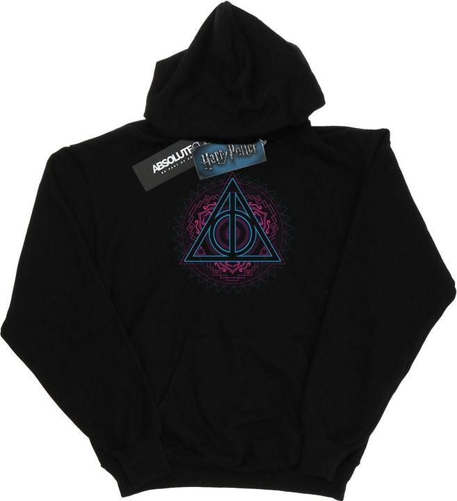 Produktbild Neon Deathly Hallows Kapuzenpullover (XXL)