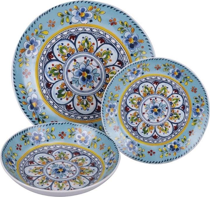 Actual product image Villa D'Este Home Tivoli Andalusien Tafelservice aus Porzellan 18tg (6 Piece)