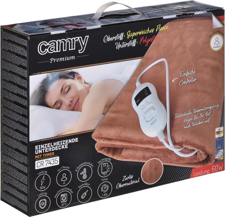 Actual product image Adler ELECTRIC BLANKET CR 7435