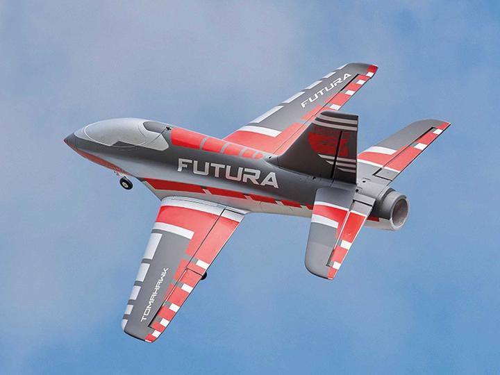 Image du produit FMS Futura Jet EDF 64 PNP rouge - 90 cm (Avion à réaction)